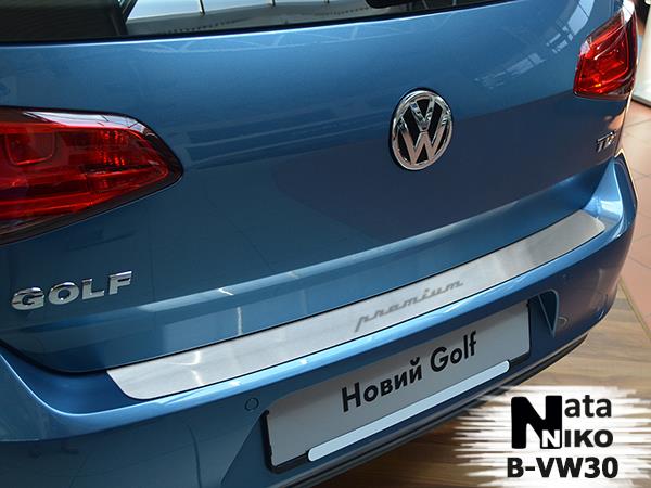 NataNiko B-VW30 Volkswagen golf vii 2012- pad na tylnym zderzaku 1szt BVW30: Dobra cena w Polsce na 2407.PL - Kup Teraz!