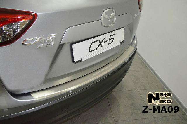NataNiko Z-MA09 MAZDA CX-5 2012- накладка на зад. бамп. с загибом 1шт ZMA09: Отличная цена - Купить в Польше на 2407.PL!