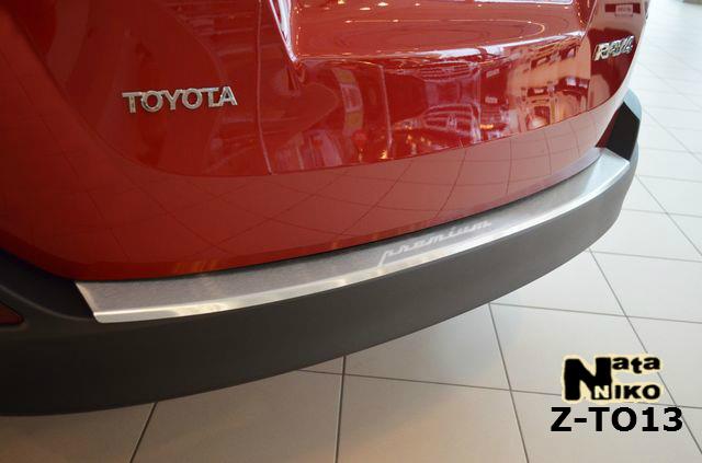 NataNiko Z-TO13 Toyota rav-4 iv 2013 do 2016 na tylną. bamp. 1st zagibom ZTO13: Dobra cena w Polsce na 2407.PL - Kup Teraz!