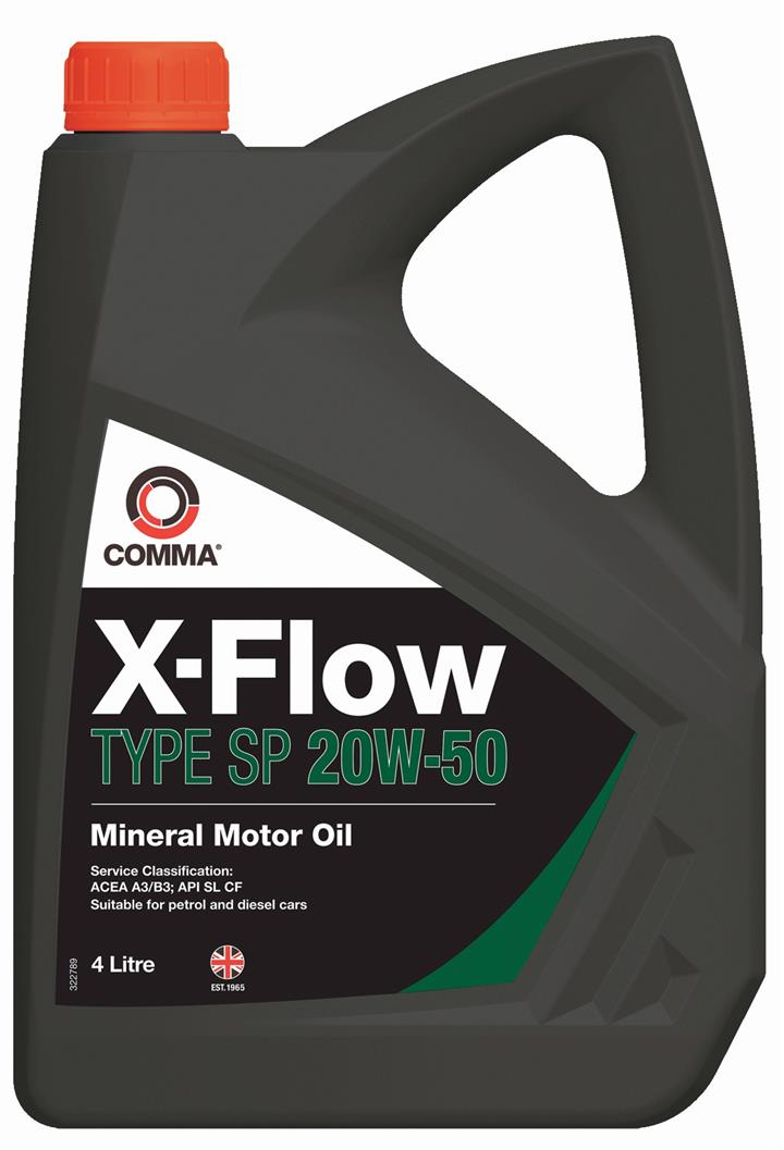 Comma XFSP4L Olej silnikowy Comma X-Flow Type SP 20W-50, 4 l XFSP4L: Atrakcyjna cena w Polsce na 2407.PL - Zamów teraz!