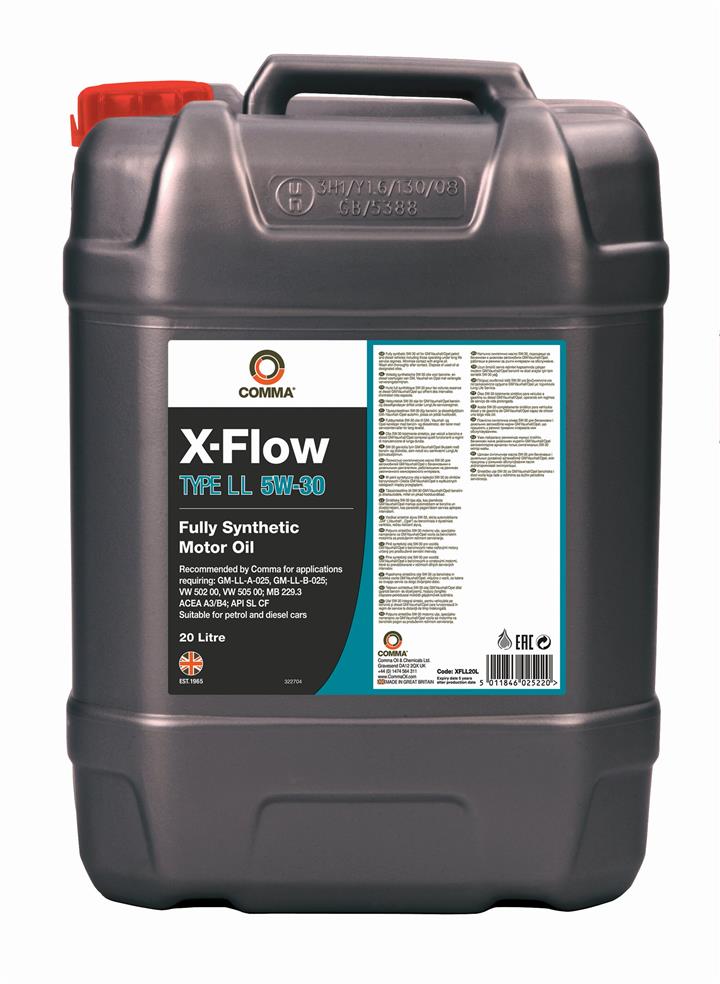 Comma XFLL20L Engine oil Comma X-Flow Type Ll 5W-30, 20L XFLL20L: Buy near me in Poland at 2407.PL - Good price!