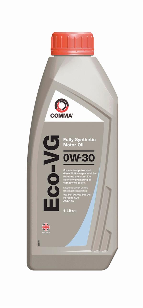 Comma ECOVG1L Engine oil Comma Eco-Vg 0W-30, 1L ECOVG1L: Buy near me in Poland at 2407.PL - Good price!