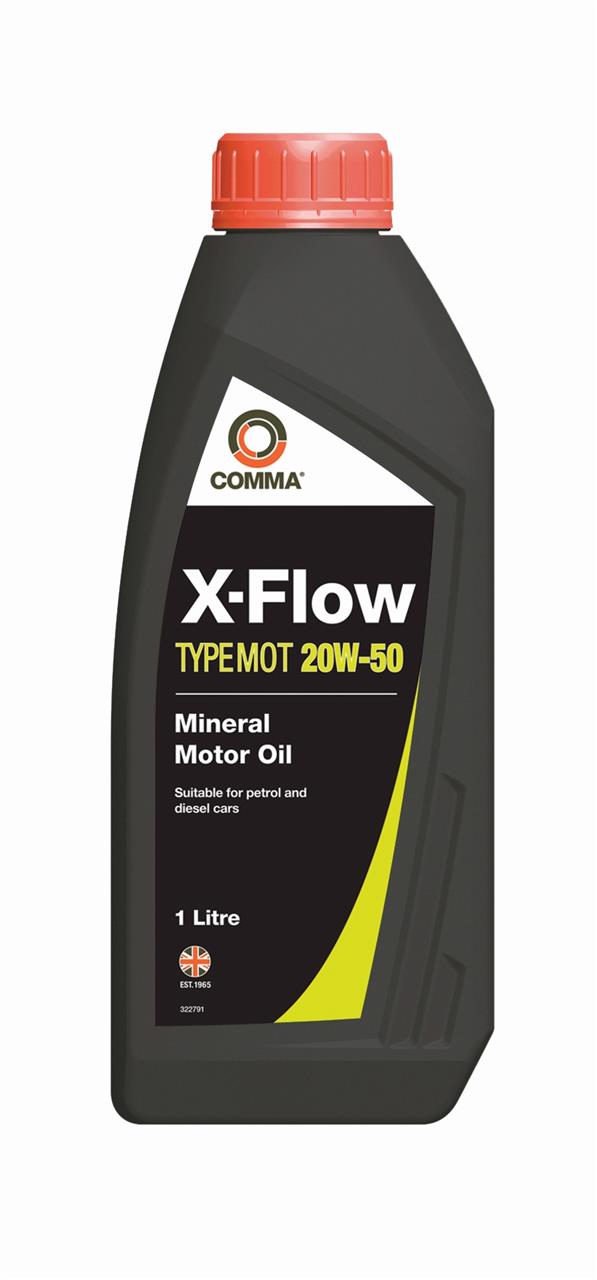 Comma XFMOT1L Engine oil Comma X-Flow Type MOT 20W-50, 1l XFMOT1L: Buy near me in Poland at 2407.PL - Good price!