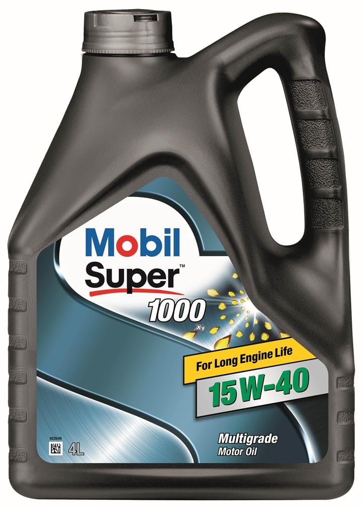 Mobil 152058 Engine oil Mobil Super 1000 X1 15W-40, 4L 152058: Buy near me in Poland at 2407.PL - Good price!
