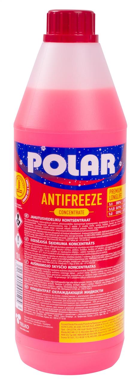 Polar K200222 Antifreeze concentrate G12+, -70°C, 1 l K200222: Buy near me in Poland at 2407.PL - Good price!