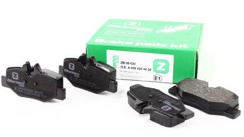 Zilbermann 08-020 Rear disc brake pads, set 08020: Buy near me at 2407.PL in Poland at an Affordable price!