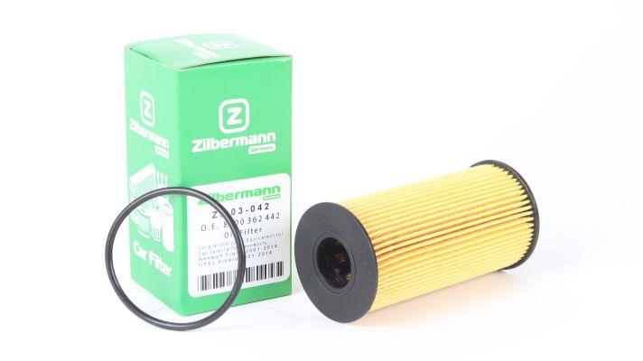 Zilbermann 03-042 Oil Filter 03042: Buy near me at 2407.PL in Poland at an Affordable price!