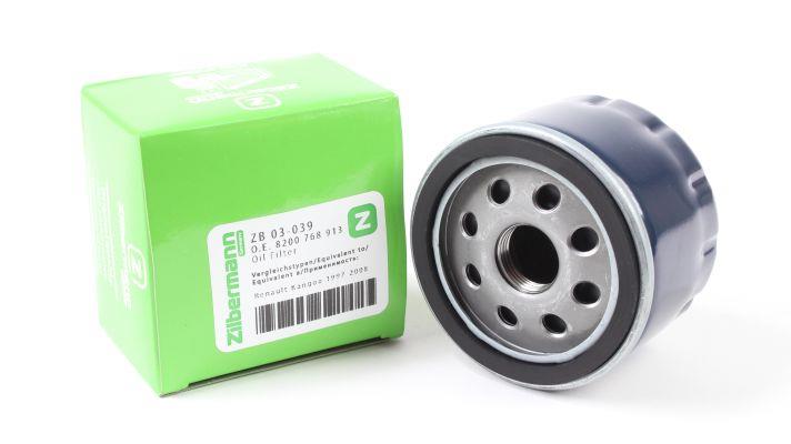Zilbermann 03-039 Oil Filter 03039: Buy near me in Poland at 2407.PL - Good price!
