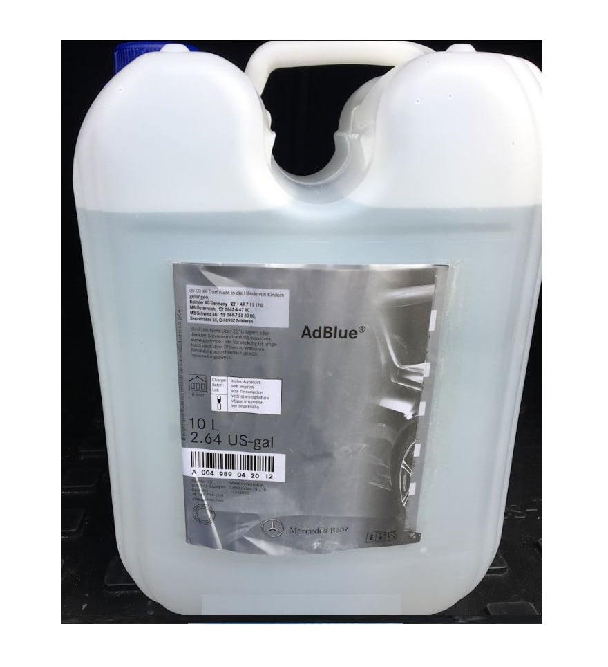 Mercedes A 004 989 04 20 12 Adblue fluid, 10 l A004989042012: Buy near me in Poland at 2407.PL - Good price!