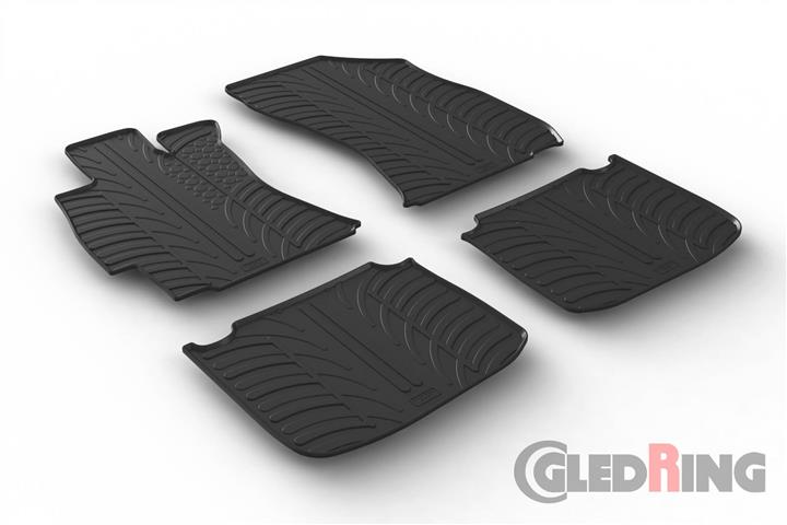 GledRing 0676 Interior mats GledRing rubber black for Subaru Outback (2014-) 0676: Buy near me in Poland at 2407.PL - Good price!