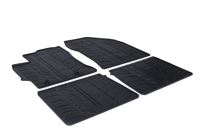 GledRing 0268 Interior mats GledRing rubber black for Toyota Corolla (2013-) 0268: Buy near me at 2407.PL in Poland at an Affordable price!