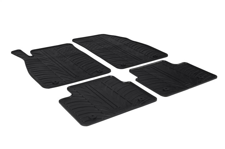 GledRing 0091 Interior mats GledRing rubber black for Opel Insignia/Insigna, set 0091: Buy near me in Poland at 2407.PL - Good price!