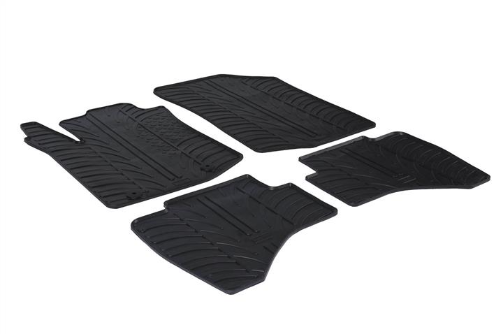 GledRing 0161 Interior mats GledRing rubber black for Citroen C1 (2014-), set 0161: Buy near me in Poland at 2407.PL - Good price!