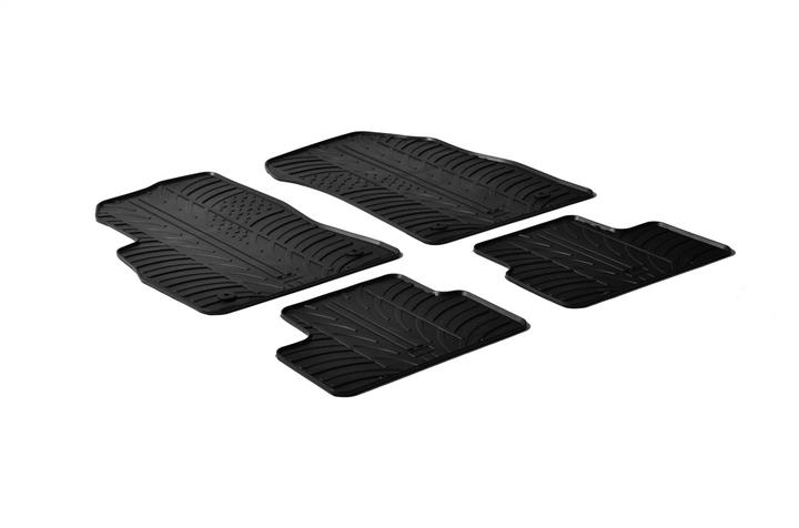 GledRing 0184 Interior mats GledRing rubber black for Chevrolet Cruze (2008-2016), set 0184: Buy near me in Poland at 2407.PL - Good price!