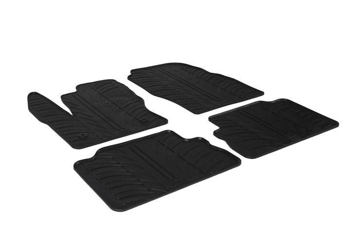 GledRing 0278 Interior mats GledRing rubber black for Ford Kuga (2013-2016), set 0278: Buy near me in Poland at 2407.PL - Good price!