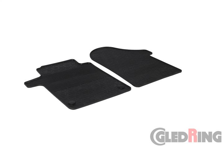 GledRing 0915 Interior mats GledRing rubber black for Mercedes V-class (2014-), set 0915: Buy near me in Poland at 2407.PL - Good price!