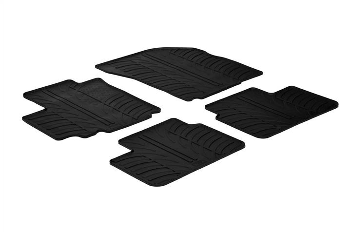 GledRing 0146 Interior mats GledRing rubber black for Fiat Sedici (2007-2014), set 0146: Buy near me in Poland at 2407.PL - Good price!