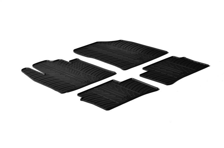 GledRing 0235 Interior mats GledRing rubber black for KIA Picanto (2011-2016), set 0235: Buy near me in Poland at 2407.PL - Good price!