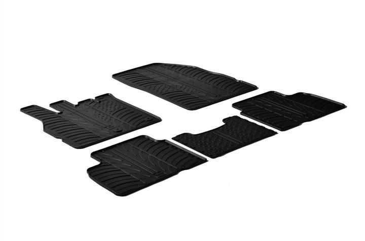 GledRing 0049 Interior mats GledRing rubber black for Renault Scenic (2009-2016) 0049: Buy near me at 2407.PL in Poland at an Affordable price!