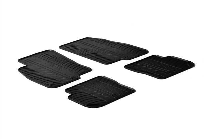 GledRing 0139 Interior mats GledRing rubber black for Fiat Punto/Punto evo 0139: Buy near me at 2407.PL in Poland at an Affordable price!