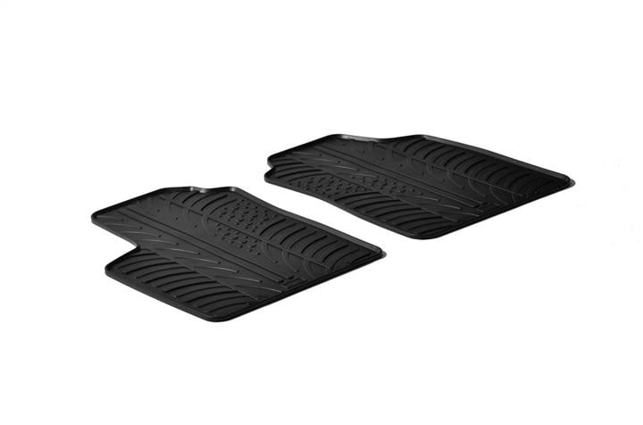 GledRing 0140 Interior mats GledRing rubber black for Fiat Panda (2003-2011) 0140: Buy near me at 2407.PL in Poland at an Affordable price!
