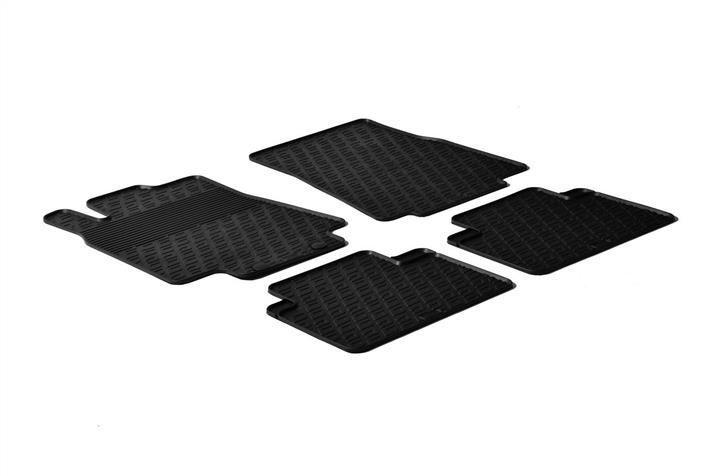 GledRing 0321 Interior mats GledRing rubber black for Mercedes A-class/B-class 0321: Buy near me in Poland at 2407.PL - Good price!