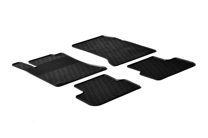 GledRing 0327 Interior mats GledRing rubber black for Mercedes A-class/B-class 0327: Buy near me in Poland at 2407.PL - Good price!