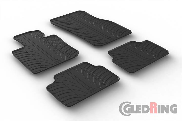 GledRing 0408 Innenmatten GledRing gummi schwarz zum BMW Mini (2014-) 0408: Kaufen Sie zu einem guten Preis in Polen bei 2407.PL!