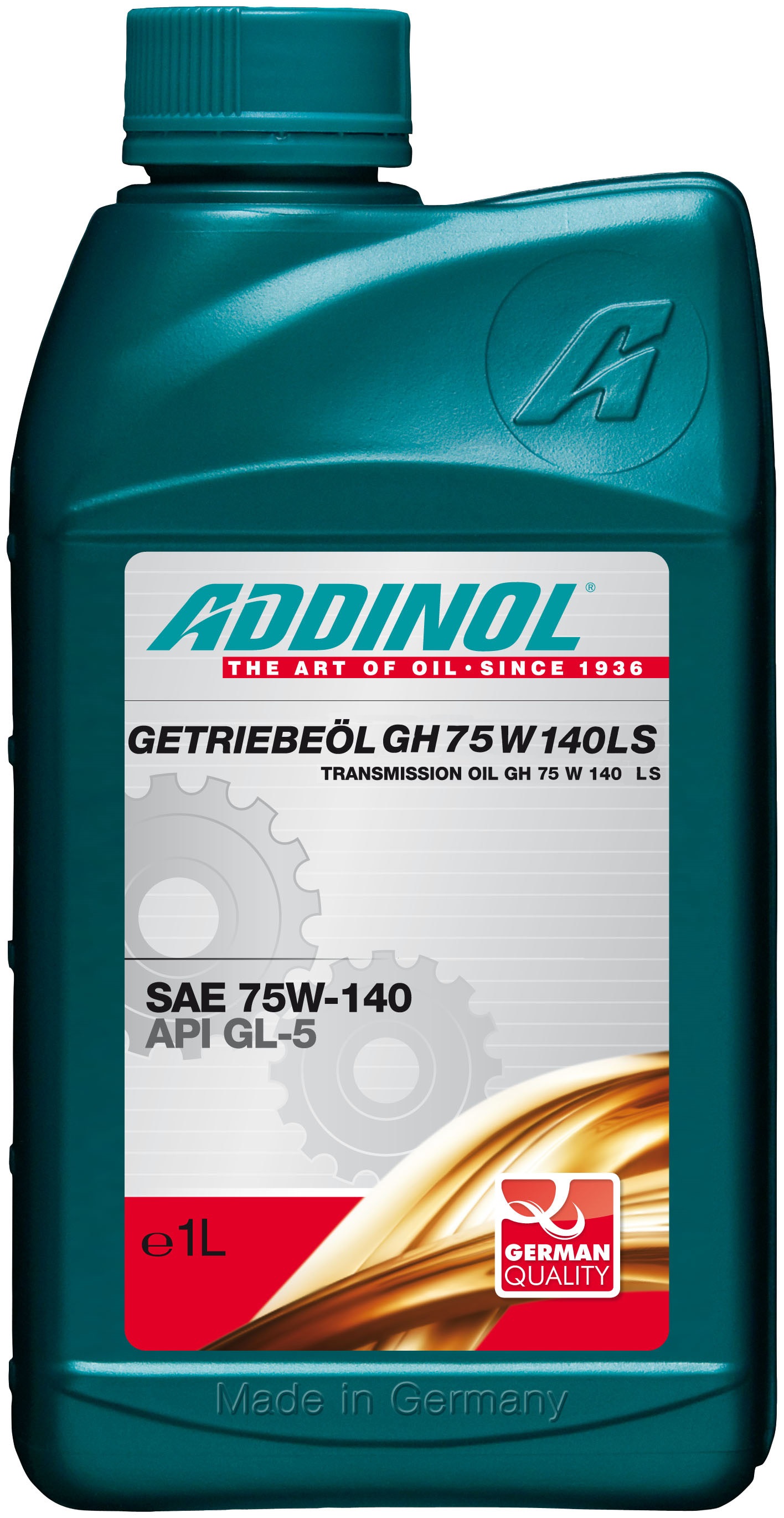 Addinol 4014766072887 Transmission oil Addinol Getriebeol GH LS 75W-140, 1 l 4014766072887: Buy near me in Poland at 2407.PL - Good price!