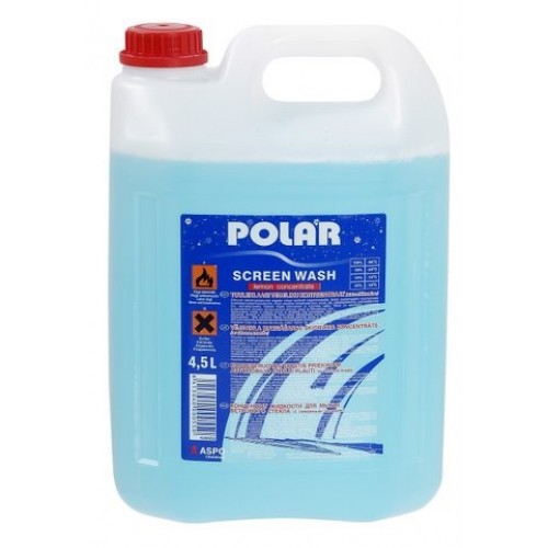 Polar K200278 Windshield washer fluid Polar SCREEN WASH, winter ,concentrate, -65°C, Lemon, 4,5l K200278: Buy near me in Poland at 2407.PL - Good price!