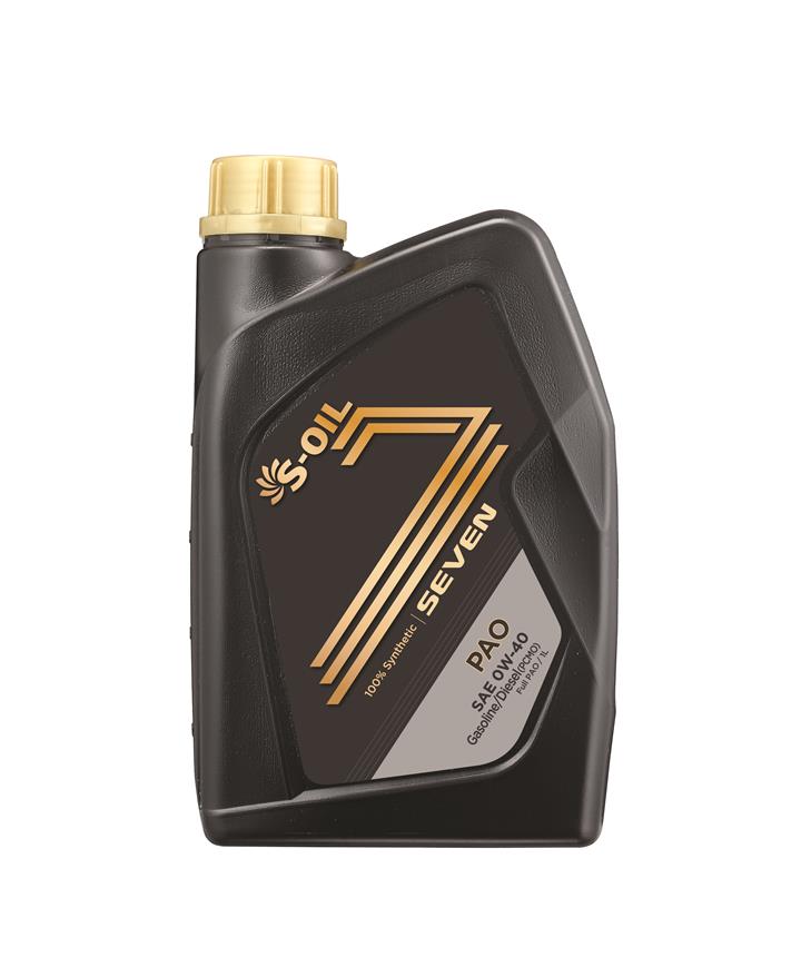 S-Oil S0401 Engine oil S-Oil SEVEN PAO 0W-40, 1L S0401: Buy near me at 2407.PL in Poland at an Affordable price!