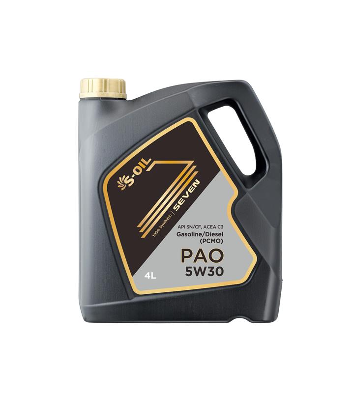 S-Oil SPAO5304 Моторное масло S-Oil SEVEN PAO 5W-30, 4л SPAO5304: Отличная цена - Купить в Польше на 2407.PL!
