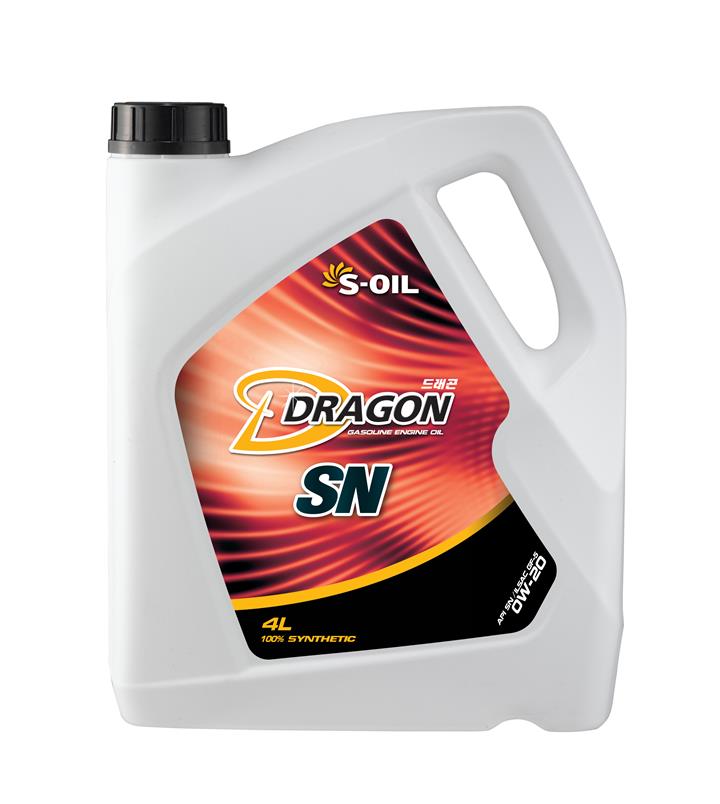 S-Oil DSN0204 Engine oil S-Oil Dragon 0W-20, 4L DSN0204: Buy near me in Poland at 2407.PL - Good price!