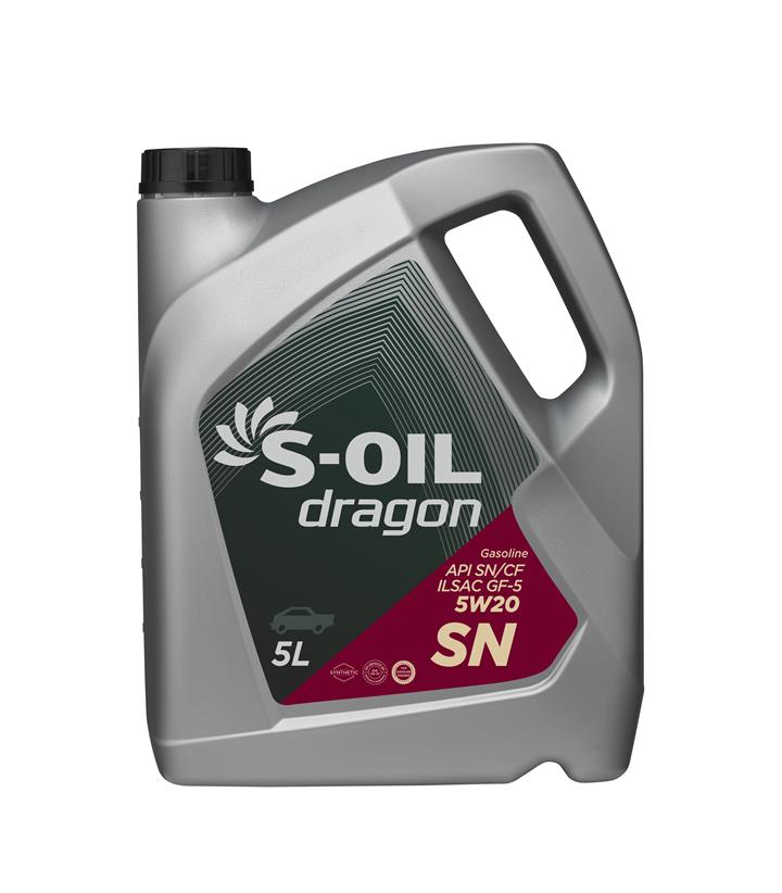 S-Oil DSN5205 Моторное масло S-Oil Dragon 5W-20, 5л DSN5205: Отличная цена - Купить в Польше на 2407.PL!