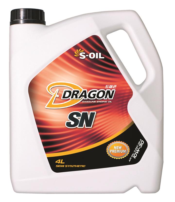S-Oil DSN10304 Моторное масло S-Oil Dragon 10W-30, 4л DSN10304: Отличная цена - Купить в Польше на 2407.PL!