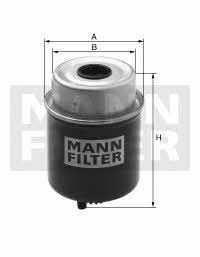 Mann-Filter WK 815/2 Kraftstofffilter WK8152: Bestellen Sie in Polen zu einem guten Preis bei 2407.PL!