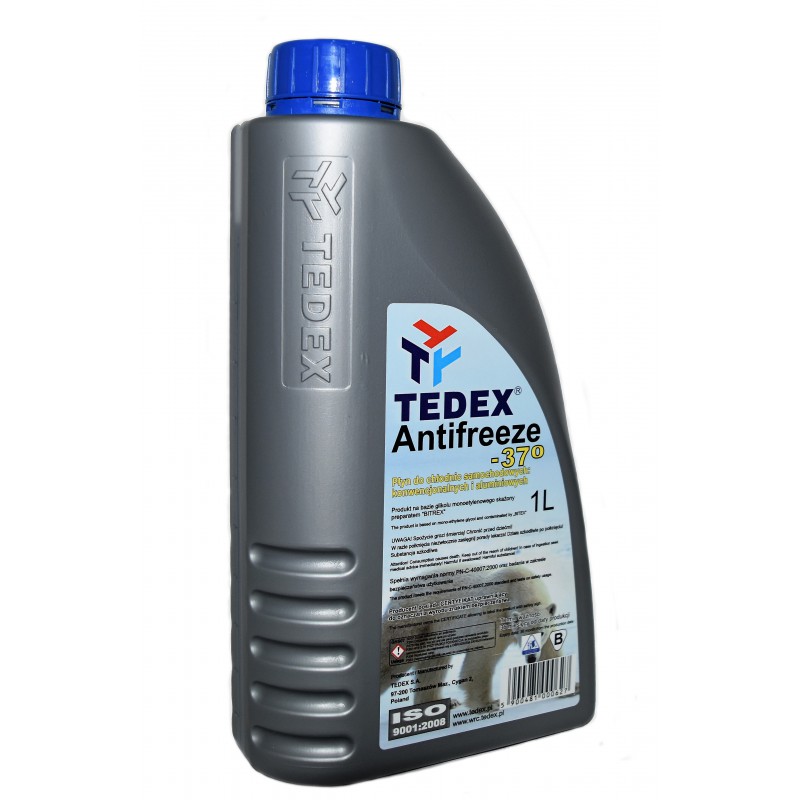 Tedex 5 900 481 000 627 Antifreeze G11, blue, -37°C, 1 l 5900481000627: Buy near me in Poland at 2407.PL - Good price!