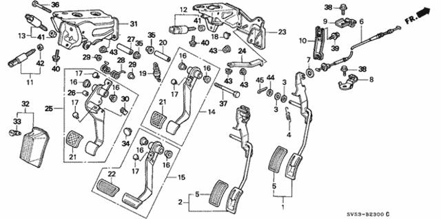 Honda 17910-SV4-A81 Linka 17910SV4A81: Dobra cena w Polsce na 2407.PL - Kup Teraz!