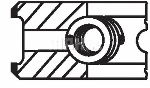 64057N0 Mahle Original KOLBENRINGE, SATZ