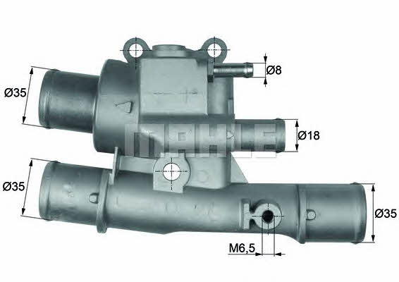 TI12388 Mahle/Behr Termostat, środek chłodzący