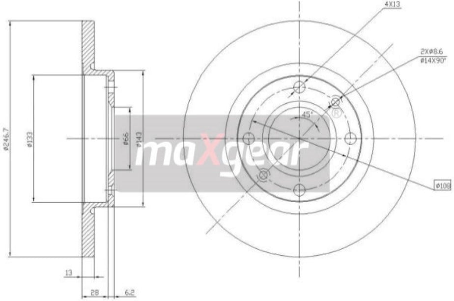 Buy Maxgear 19-0790 at a low price in Poland!