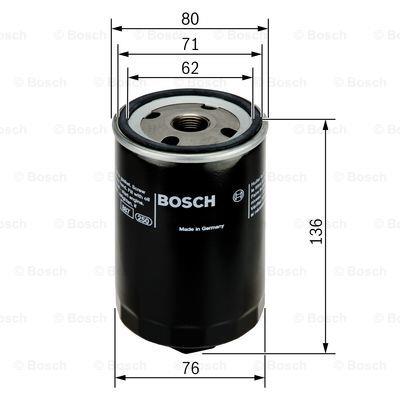 Bosch Filtr oleju – cena 40 PLN
