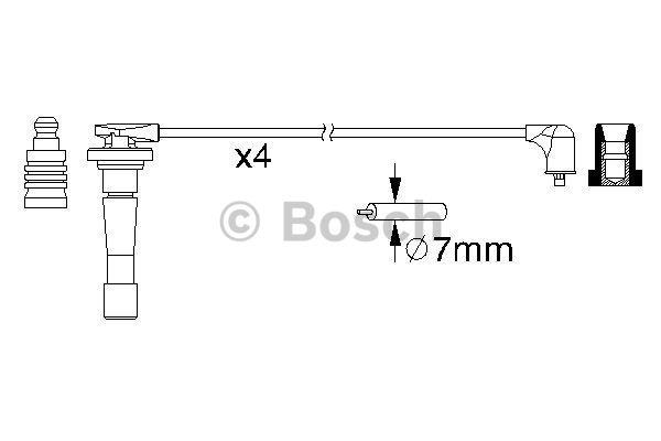 Bosch Ignition lead set – price 153 PLN