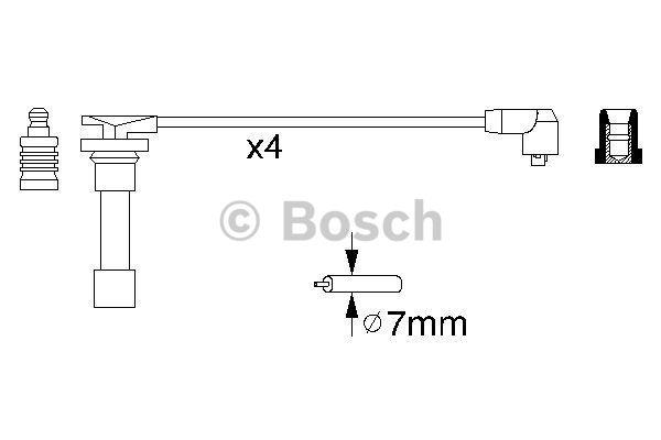 Bosch Ignition lead set – price 161 PLN