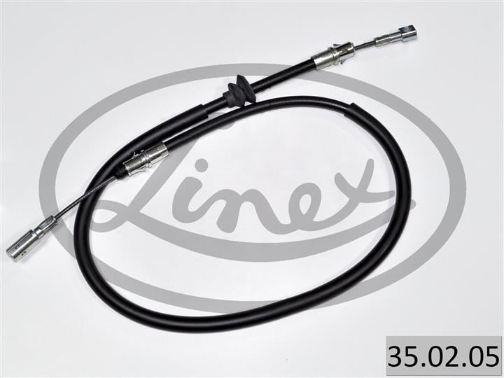 Bremsbowdenzug Nissan Interstar: 350205 Linex Handbremsseil