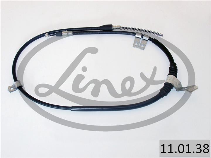 Emergency brake cable Daewoo: 110138 Linex Handbrake cable