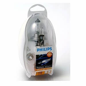 55475EKKM Philips Satz Ersatzglühlampen Philips Easy Kit H1/H7 12V
