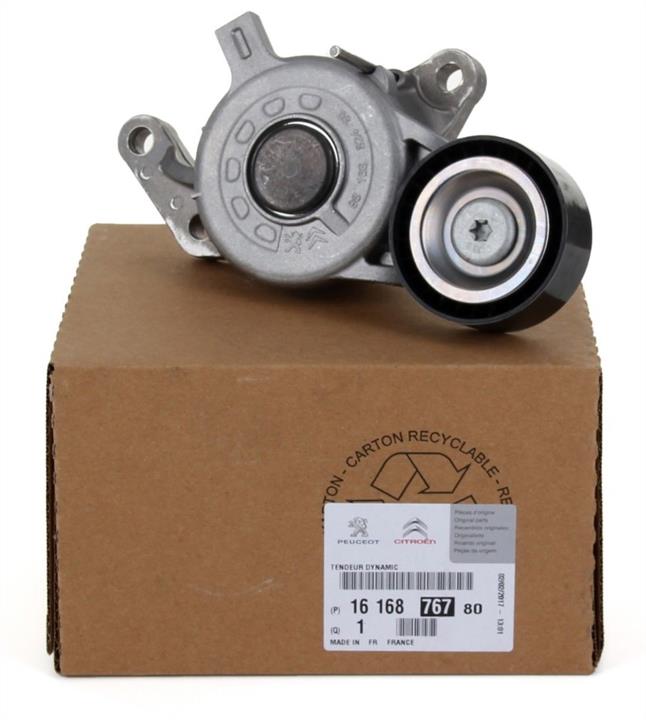 Citroen/Peugeot 16 168 767 80 DRIVE BELT TENSIONER 1616876780: Buy near me at 2407.PL in Poland at an Affordable price!