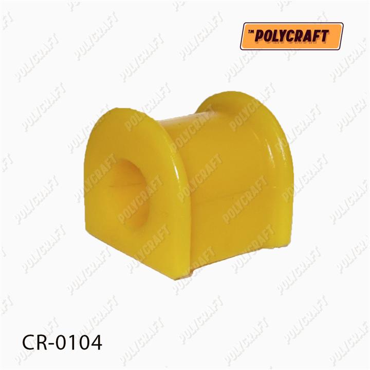 POLYCRAFT CR-0104 Front stabilizer bush polyurethane CR0104: Buy near me in Poland at 2407.PL - Good price!