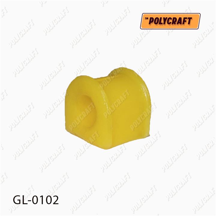 POLYCRAFT GL-0102 Rear stabilizer bush polyurethane GL0102: Buy near me in Poland at 2407.PL - Good price!